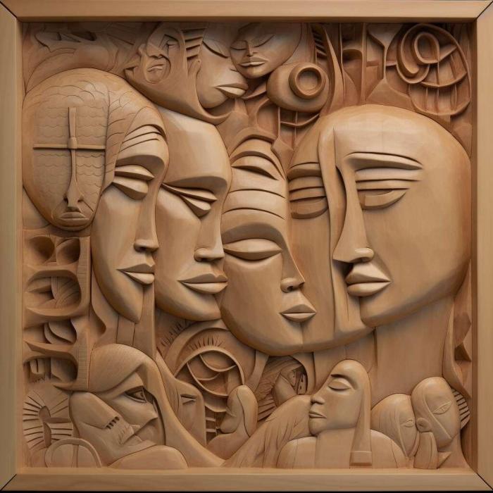 نموذج ثلاثي الأبعاد لآلة CNC 3D Art 